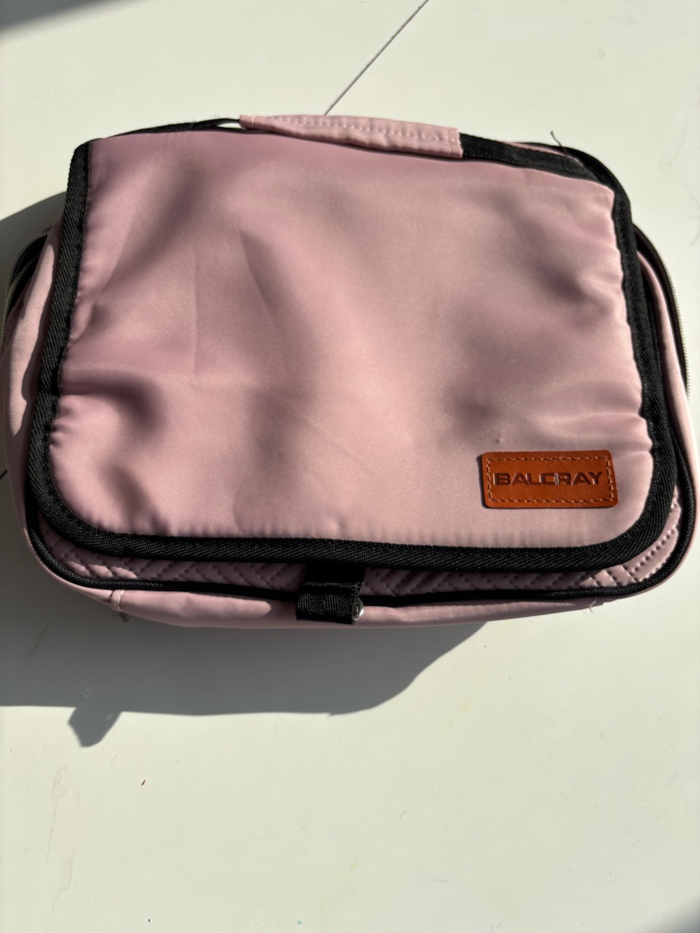 Pink Travel Organizer Pouch